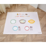 [흥미영역매트]푸드트레이 키즈러그(사각)