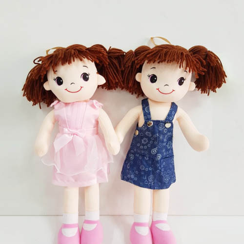 삐삐 쌍둥이 인형세트