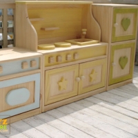 [제작상품] 스타키친놀이세트 / 원목 핸드메이드 사이즈변경 가능