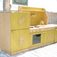 [제작상품] 키친놀이 세트 / 원목 핸드메이드 사이즈변경 가능