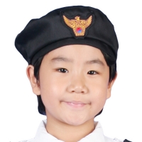 유아 경찰베레모