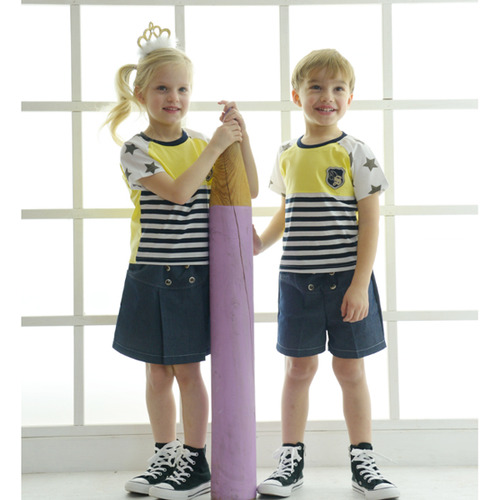 [하복] 에르빈 1302 옐로우 (하의 별도옵션)