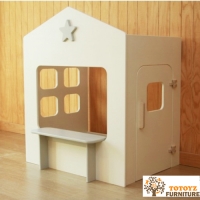 [제작상품] 하얀별 하우스 / 원목 핸드메이드 사이즈변경 가능