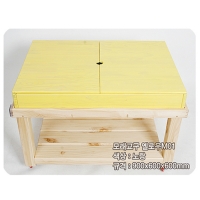 원목 수공예 모래놀이 테이블 - 중형 (90x60x60cm)