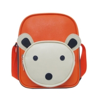 프런트곰돌이크로스 가방_오렌지