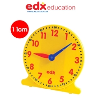 [EDX] 학습용 모형시계 12시간 학생용 지름 11cm 6개 세트