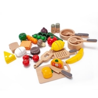 [피에스타] 원목 자르기 과일야채 27종 세트