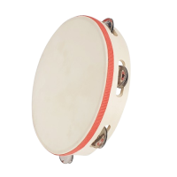 라인 가죽 탬버린 10인치