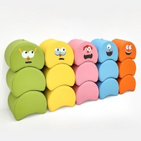 [소프트펀] 소프트 몬스터 블럭 15pcs