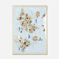 [토토이즈] 플레이러그-세계지도