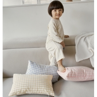 [토토몽] 체크무늬 베개