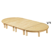 [삼성교구] 자작 반원책상 23cm (낱개1개)