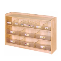 [삼성교구] 자작 삼단 삼성바구니장 A형