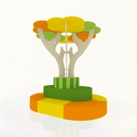 [키즈퍼니처] 로비형 라운지용 의자 12인용 240cm