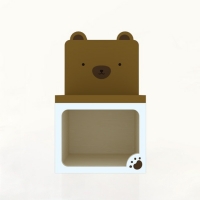 [키즈퍼니처] 벤치형 라운지용 의자 1인용 35cm