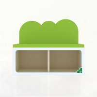 [키즈퍼니처] 벤치형 라운지용 의자 2인용 70cm