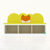 [키즈퍼니처] 벤치형 라운지용 의자 3인용 110cm