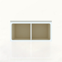 [키즈퍼니처] 스툴형 라운지용 의자 2인용 80cm