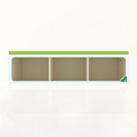 [키즈퍼니처] 스툴형 라운지용 의자 3인용 110cm