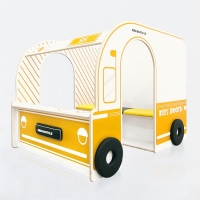 [키즈퍼니처] 플레이하우스 스쿨버스