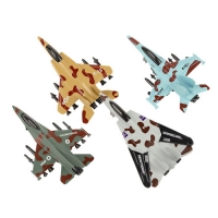 풀백 전투비행기 4종