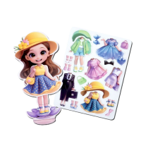 자석 인형 옷입히기-헤이즐