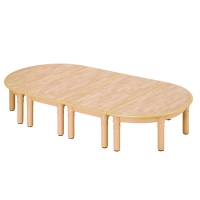 [삼성교구] 고무무늬 안전책상 (베이지) 23cm