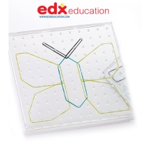 [EDX] 투명 지오보드 사각형 배열