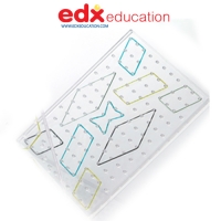 [EDX] 투명 지오보드 삼각형 배열