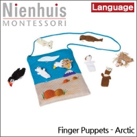 [NIENHUIS MONTESSORI] 핑거퍼펫 비밀주머니(바다)