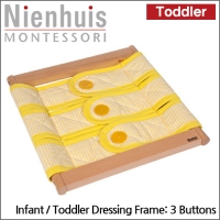 [NIENHUIS MONTESSORI] 옷입기틀-단추