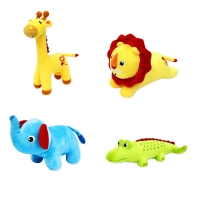 [피셔프라이스] 사파리 봉제인형 4종세트