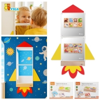 [비가] 1.로켓 자석거울보드판