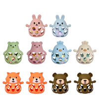 실리콘 딸랑이공 10p