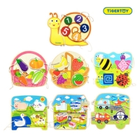 티거 원목 끈퍼즐７종