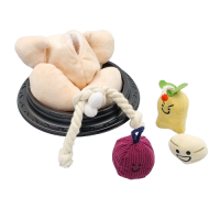 헝겊 복날 삼계탕 만들기 세트 (역할놀이 지폐 증정)