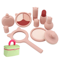 실리콘 큐티 고양이 미용놀이 세트