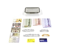 교육용 지폐와 동전