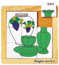 우리문화퍼즐-백자와 청자