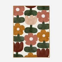 [토토이즈] 패턴러그-플라워