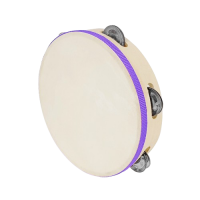 라인 가죽 탬버린 8인치