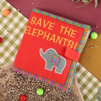 [셀린플레이] 헝겊 이야기책 코끼리를 구하자