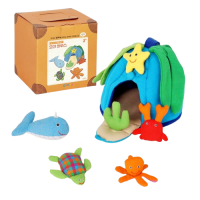 [셀린플레이] 헝겊 놀이 오션 하우스