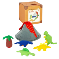 [셀린플레이] 헝겊 놀이 디노 하우스