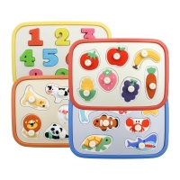 실리콘 꼭지퍼즐 4종