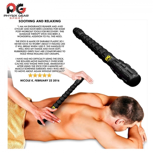 근육 마사지 롤러봉 Physix Gear Sport Muscle Roller