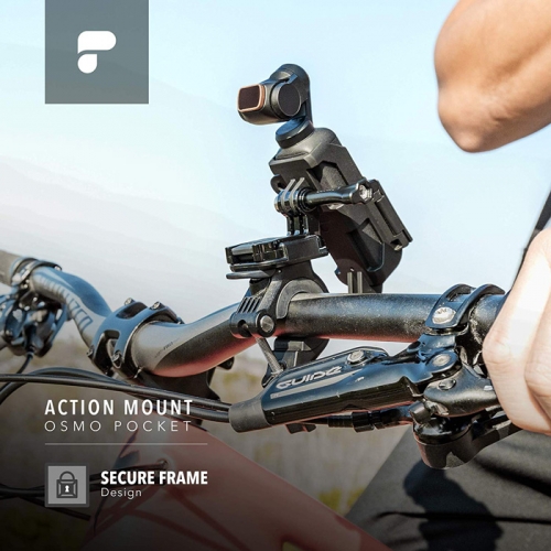 [공식수입원] 오즈모 포켓 액션 캠 자전거 헬멧 마운트 고프로 마운트 Osmo Pocket Action Mount