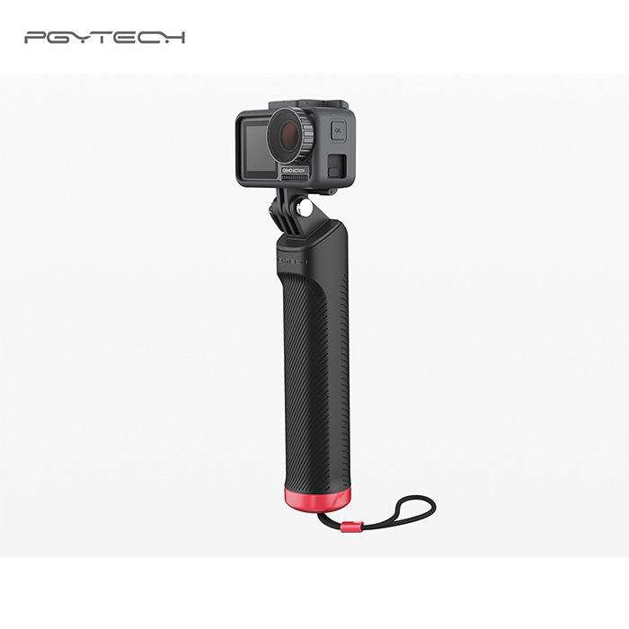 [공식수입원] 액션캠 물에뜨는 핸드그립 오즈모액션  고프로 오즈모포켓 PGYTECH Action Camera Floating Hand Grip