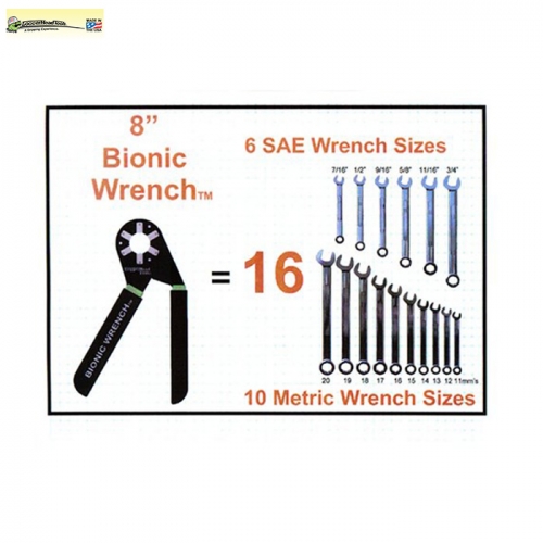 [공식수입원]바이오닉 로거헤드 렌치 스패너 토크렌치 육각렌치 공구 Bionic Wrench LoggerHead Tools Made in the USA