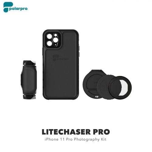 [공식수입원]라이트체이서 프로 모바일필터시스템 아이폰11 프로 케이스 그립 필터 Polarpro LiteChaser Pro iPhone 11 Pro